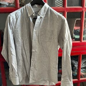 Ash & Erie Gray Long-sleeve Men’s Button Down